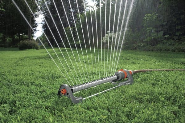 Arroseur de jardin, système d'irrigation d'arrosage automatique de jardin,  grande surface couvrant 360 arroseur rotatif pour pelouse, jardin