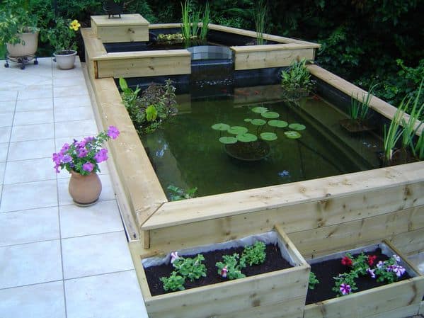 Comment créer un bassin d'agrément avec un bassin en acier ?